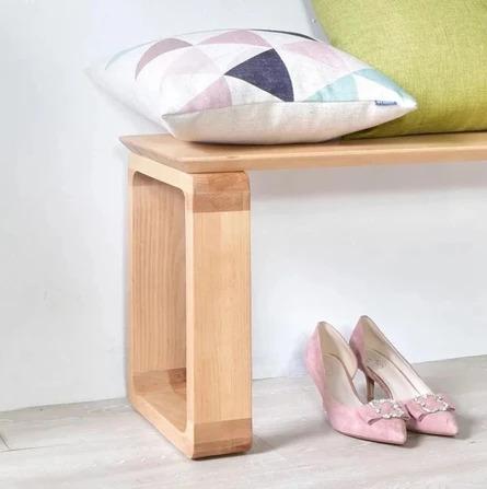 Solid Pine Wood Bench