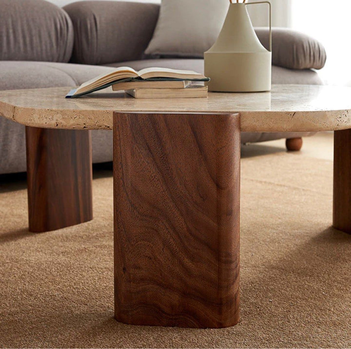 Travertin Coffee Table