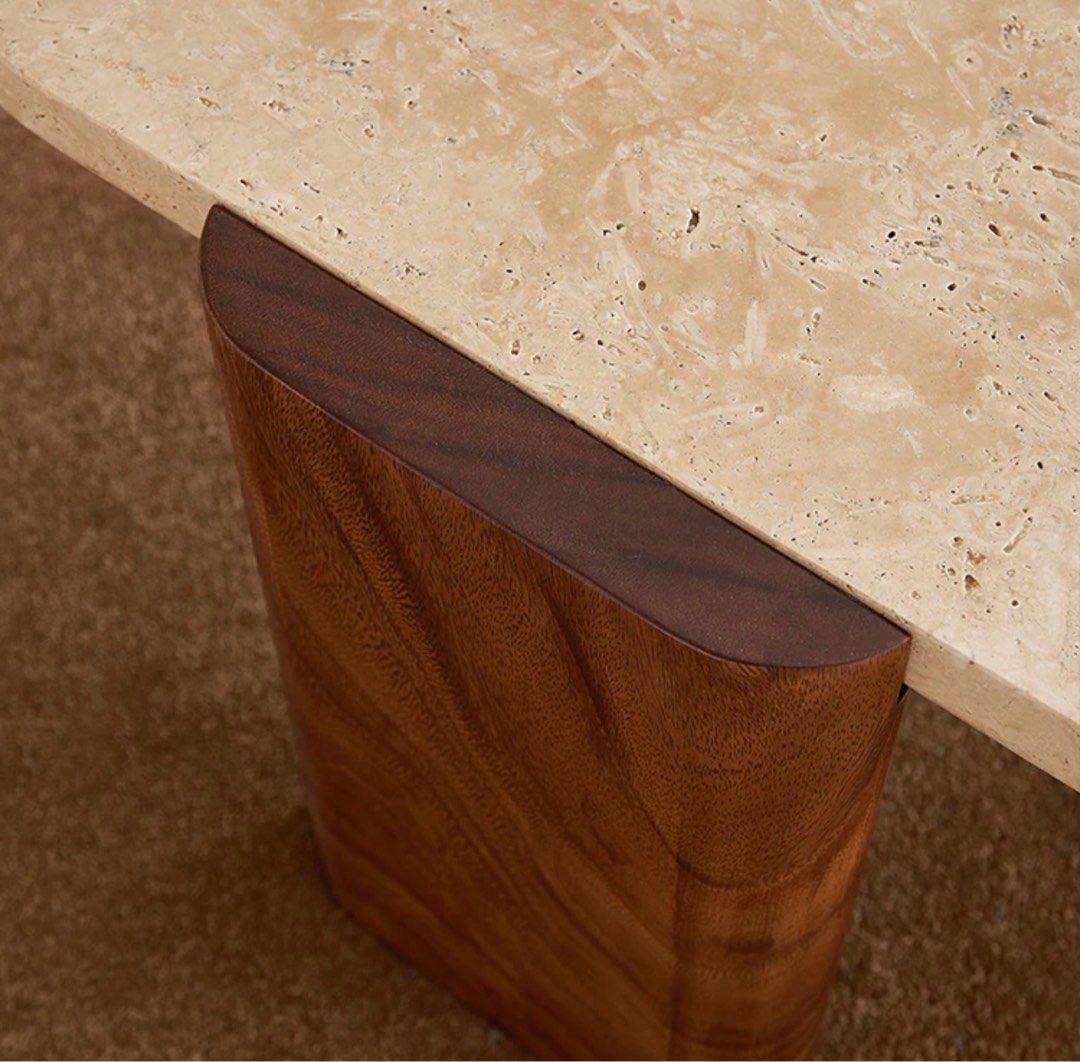Travertin Coffee Table