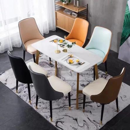 Classic Faux Leather Dining Chair