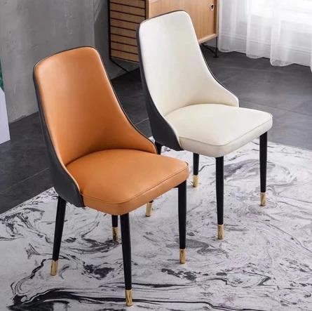 Classic Faux Leather Dining Chair