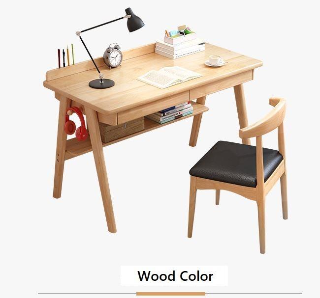 SEAN Study Table - Solid Wood Desk