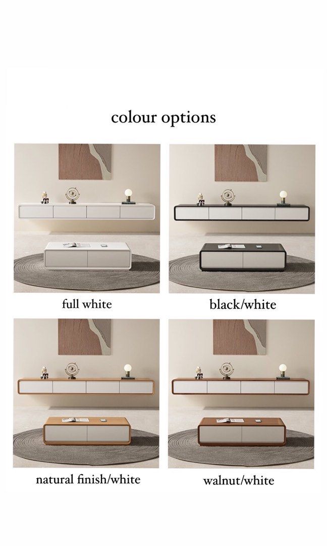 Modern Floating TV Console