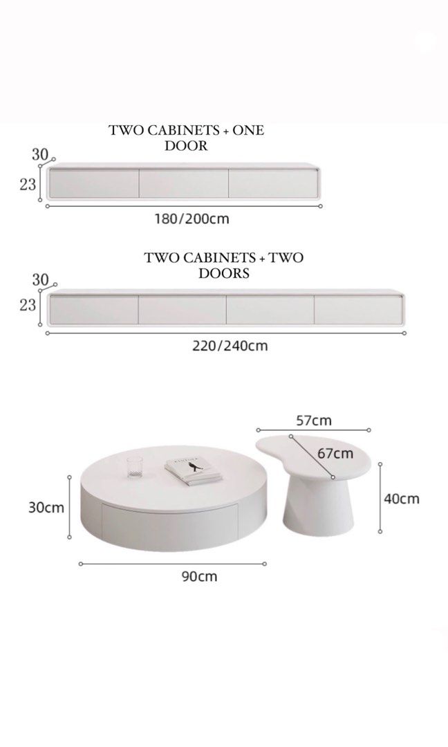 Modern Floating TV Console