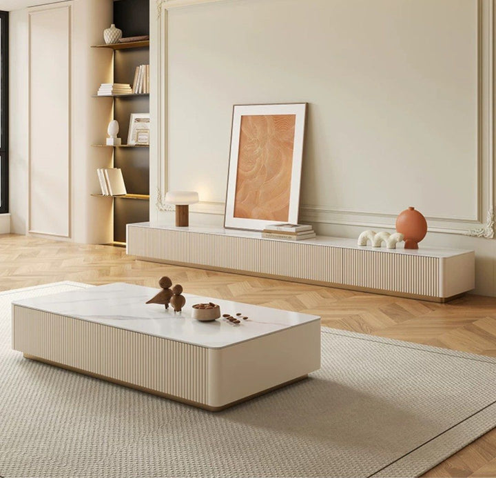 Modern TV Console & Coffee Table