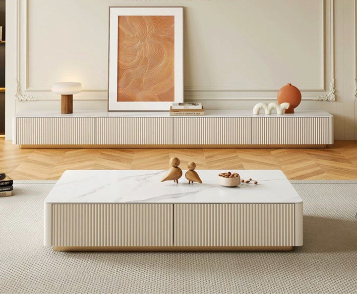 Modern TV Console & Coffee Table