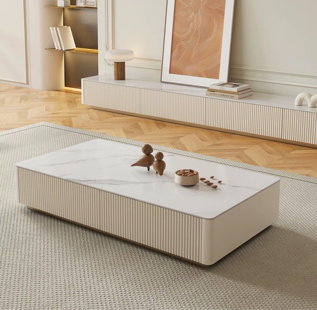 Modern TV Console & Coffee Table