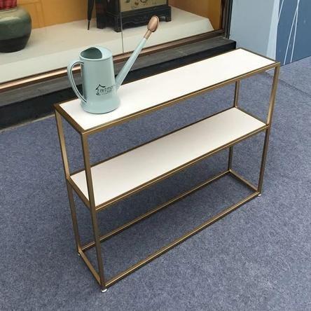 SLOANE Marble Hallway Display Shelf Console TableSLOANE Marble Hallway Display Shelf Console Table