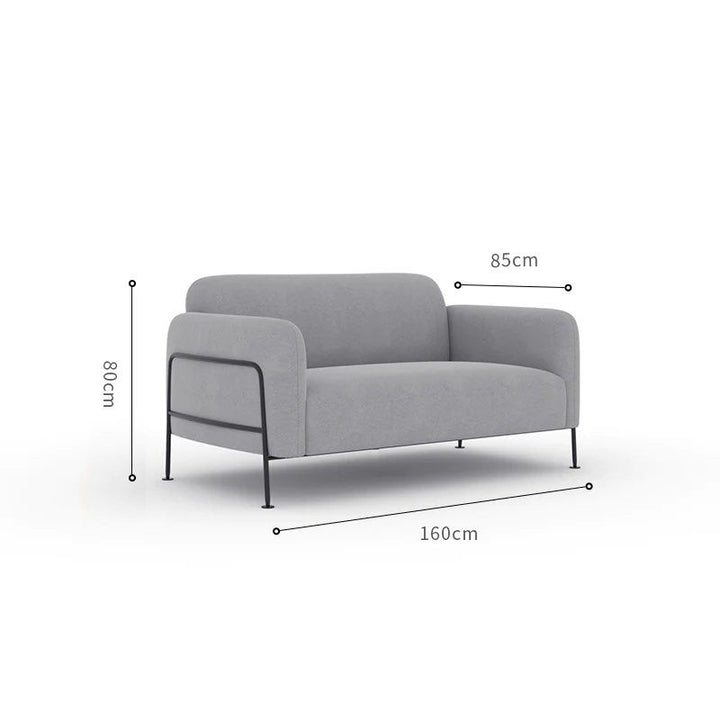 Round Arm Sofa