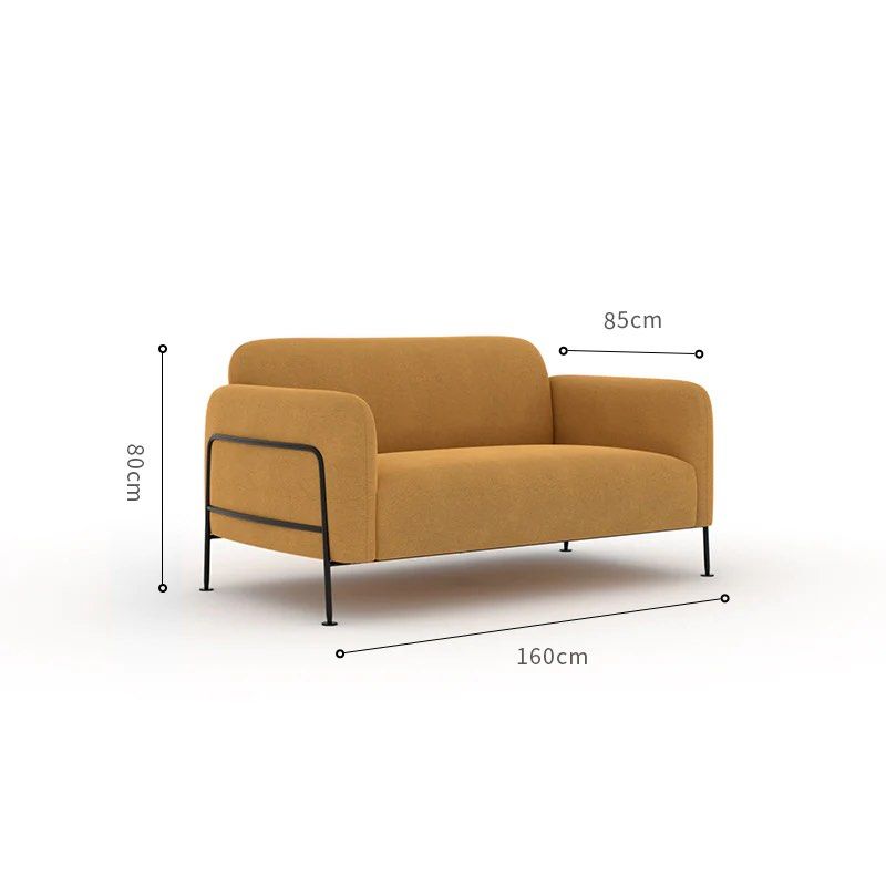 Round Arm Sofa