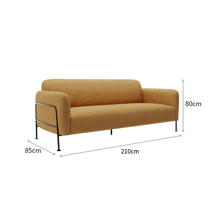 Round Arm Sofa