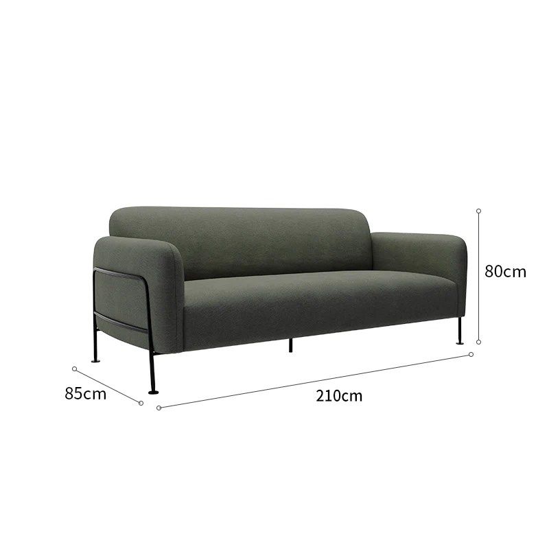 Round Arm Sofa