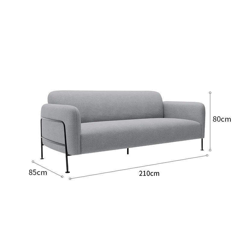 Round Arm Sofa