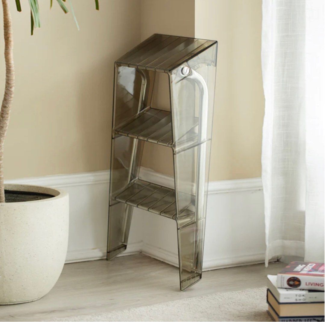 Acrylic Ladder Side Table