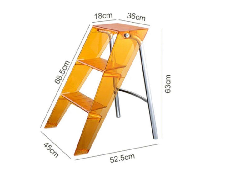 Acrylic Ladder Side Table