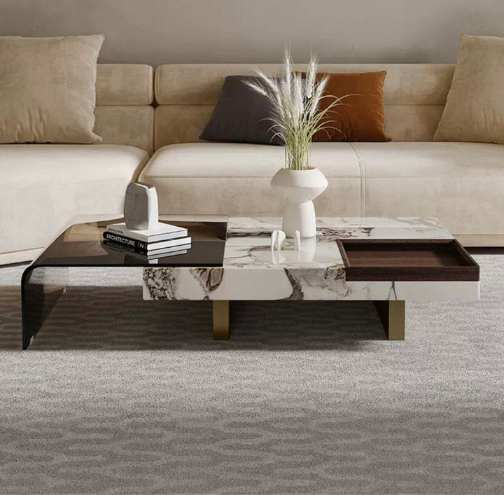 Coffee Table With Glass