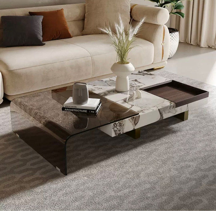 Coffee Table With Glass