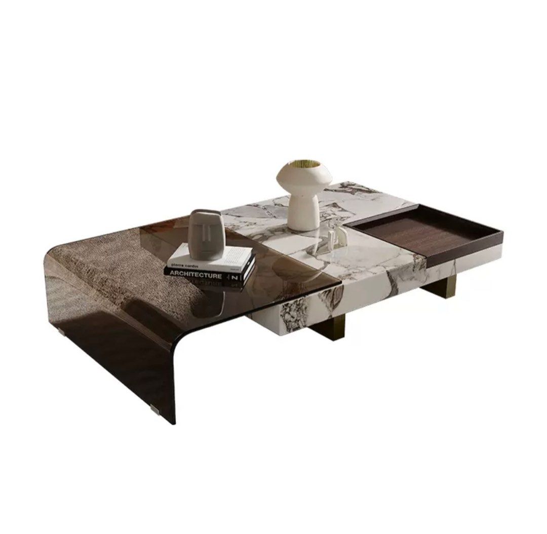 Coffee Table With Glass