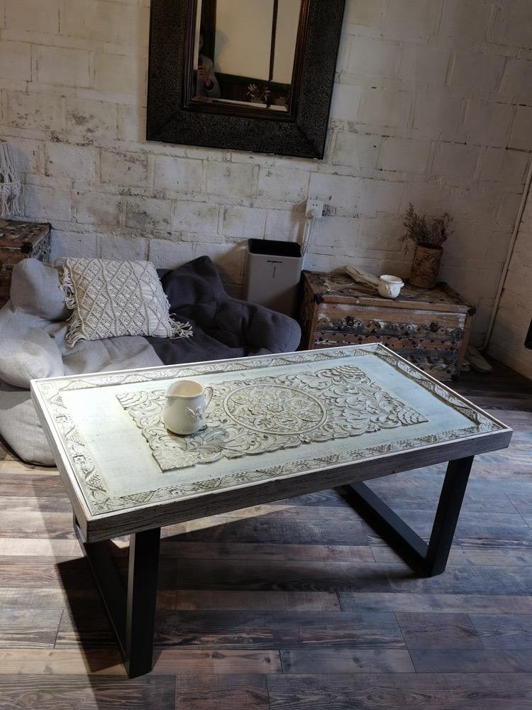 Solid Wood Crafted Accent Coffee Table