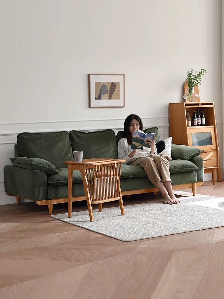 Solid Wood Magazine Rack