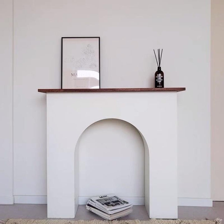 Solid Wood Top Fireplace Mantel Surround