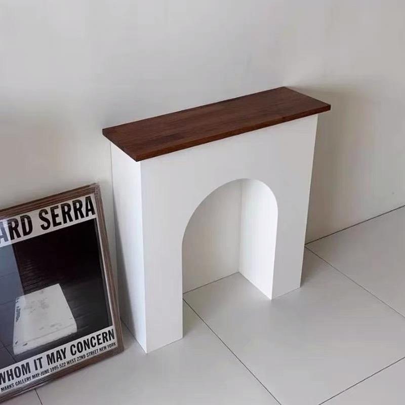 Solid Wood Top Fireplace Mantel Surround