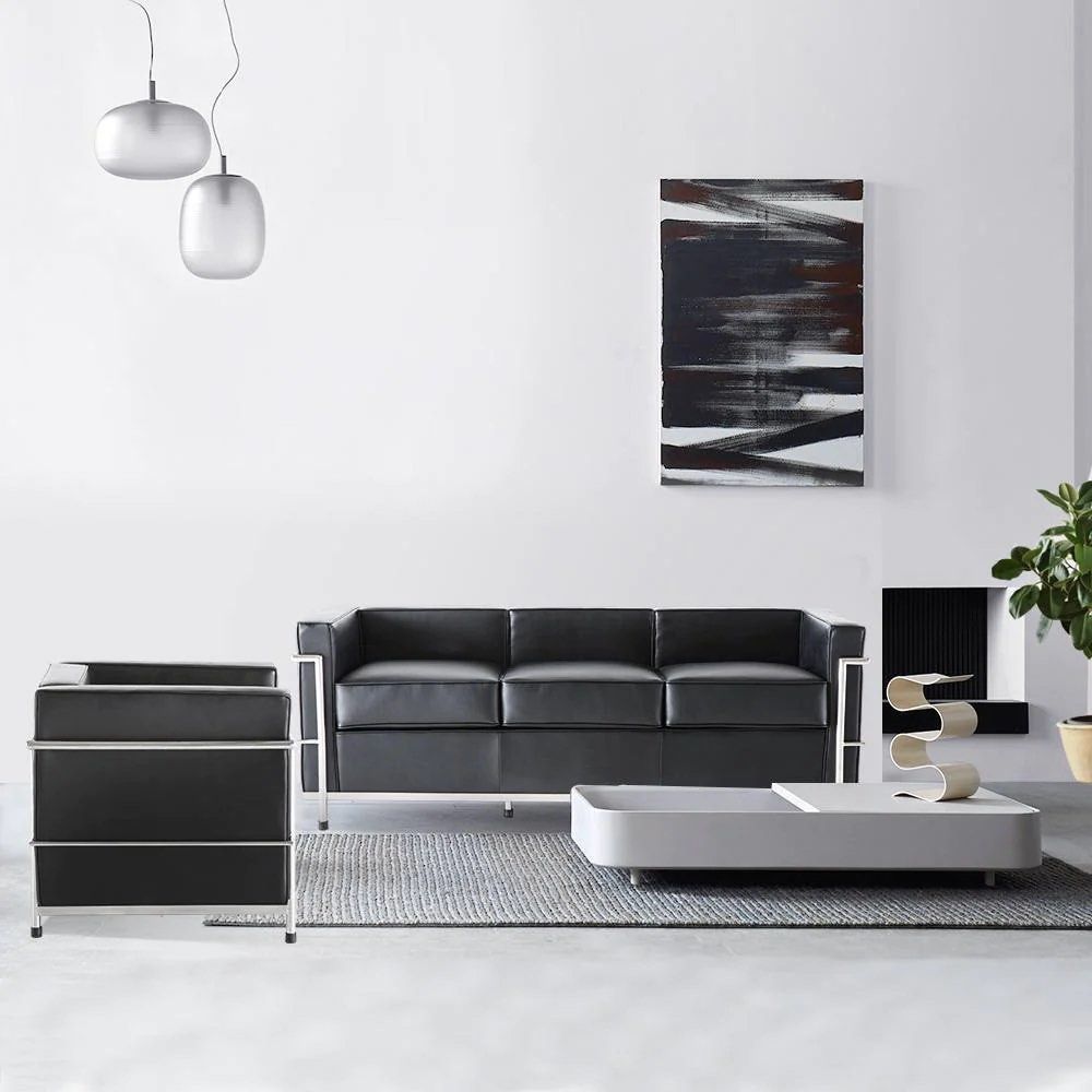 Contemporary Leather Sofa