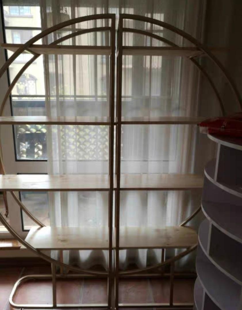 Modern Display Shelves - Wall Divider - Partition