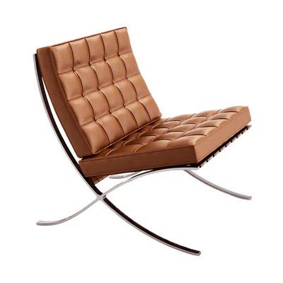 leather Armless Settee