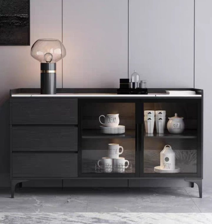 Modern Sintered Stone Sideboard