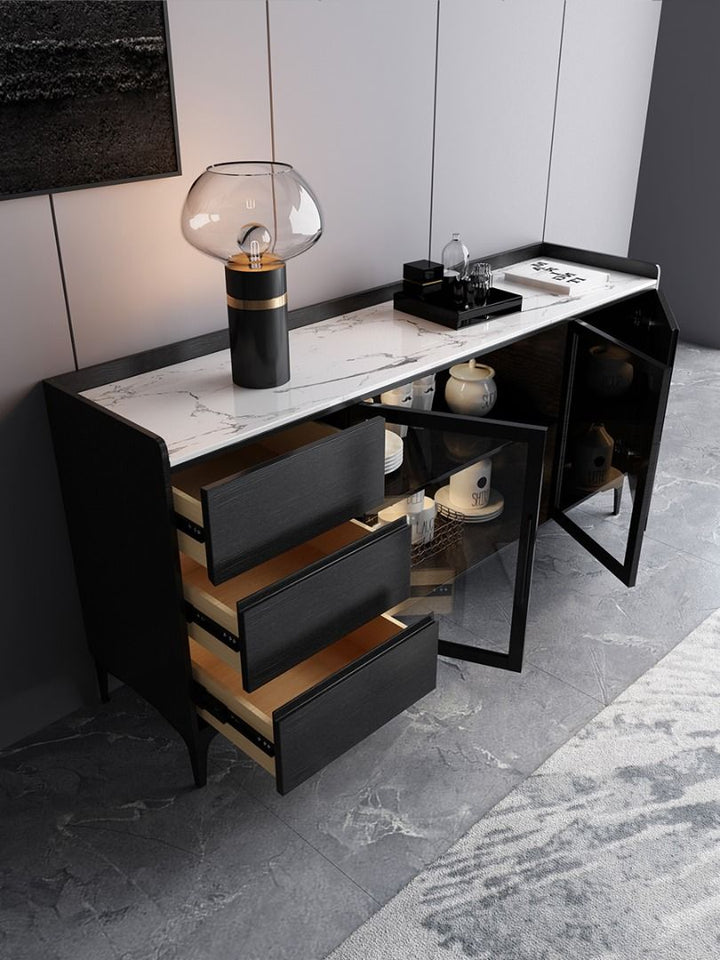 Modern Sintered Stone Sideboard