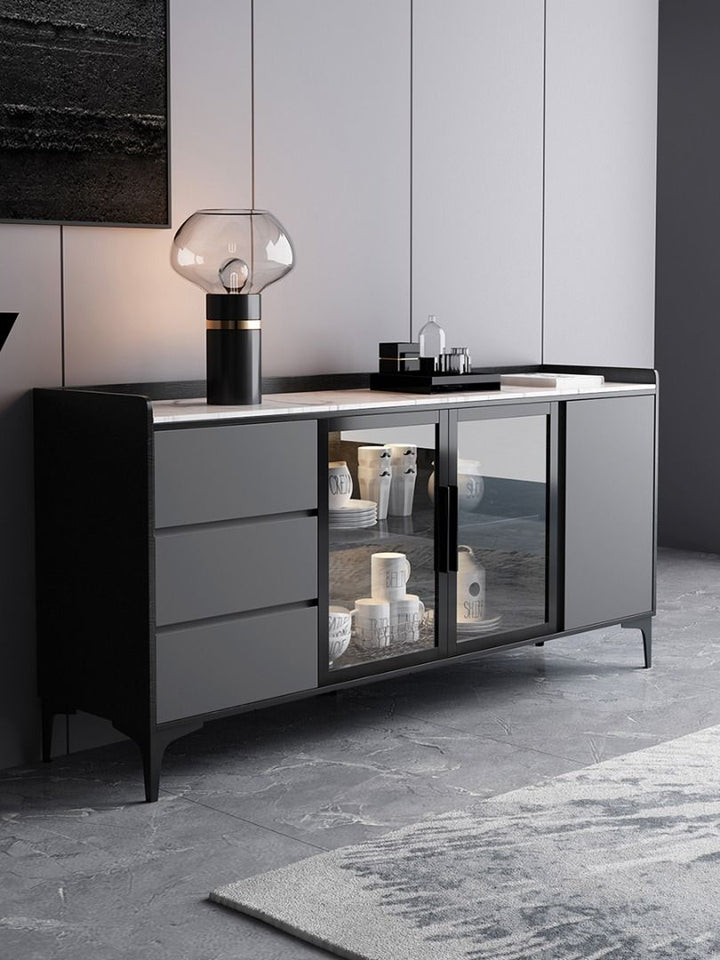 Modern Sintered Stone Sideboard