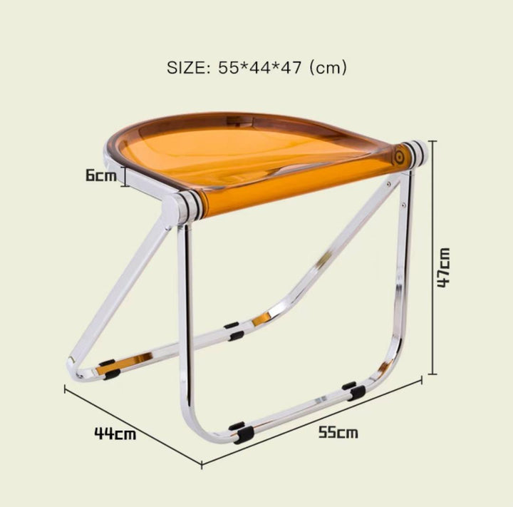 Studio Acrylic Folding Chair