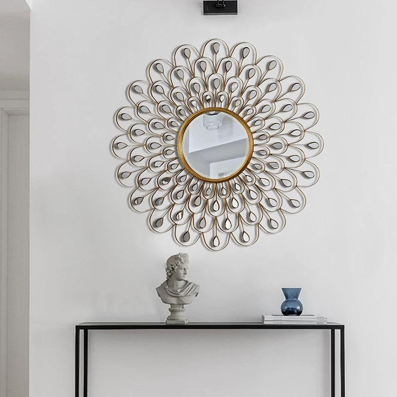 Sunburst Metal Mirror