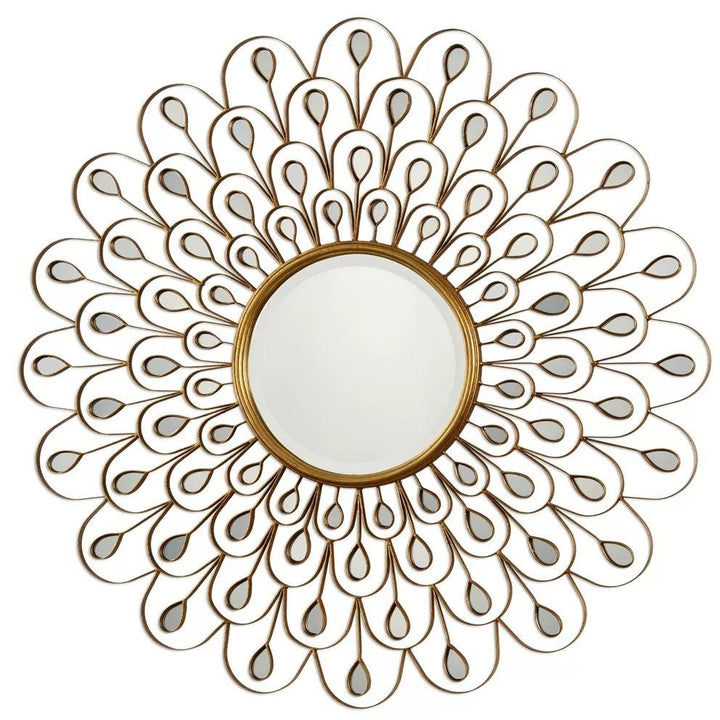 Sunburst Metal Mirror