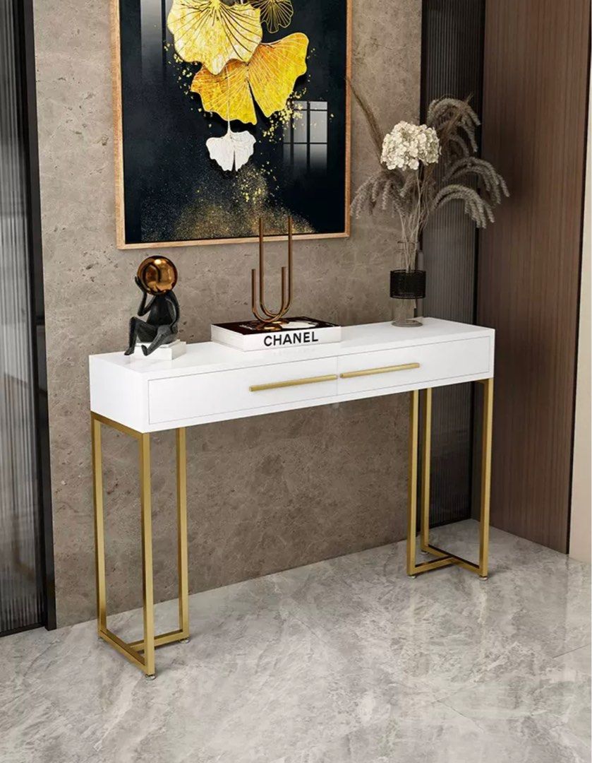 Modern Console / Entryway Table with Drawers