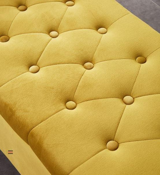 SYLVIA Ottoman Storage Bench with Roomy Interior Storage