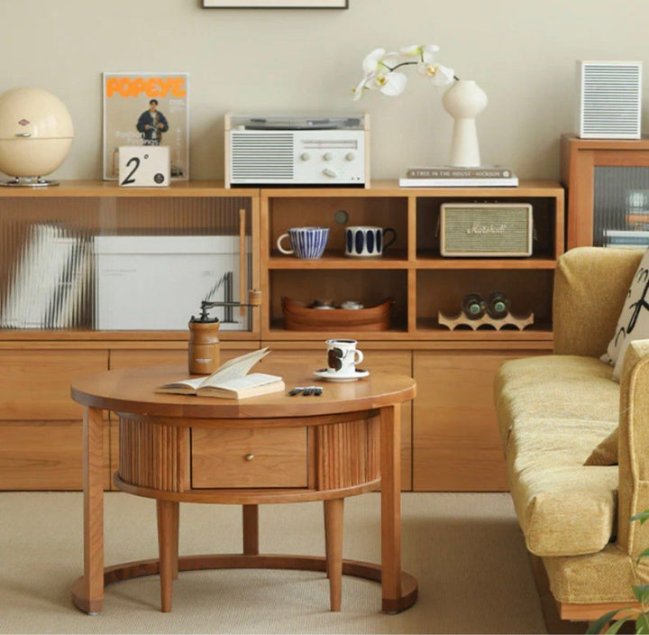 Round Coffee Table Set