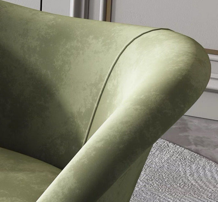 Modern Velvet Lounge Chair