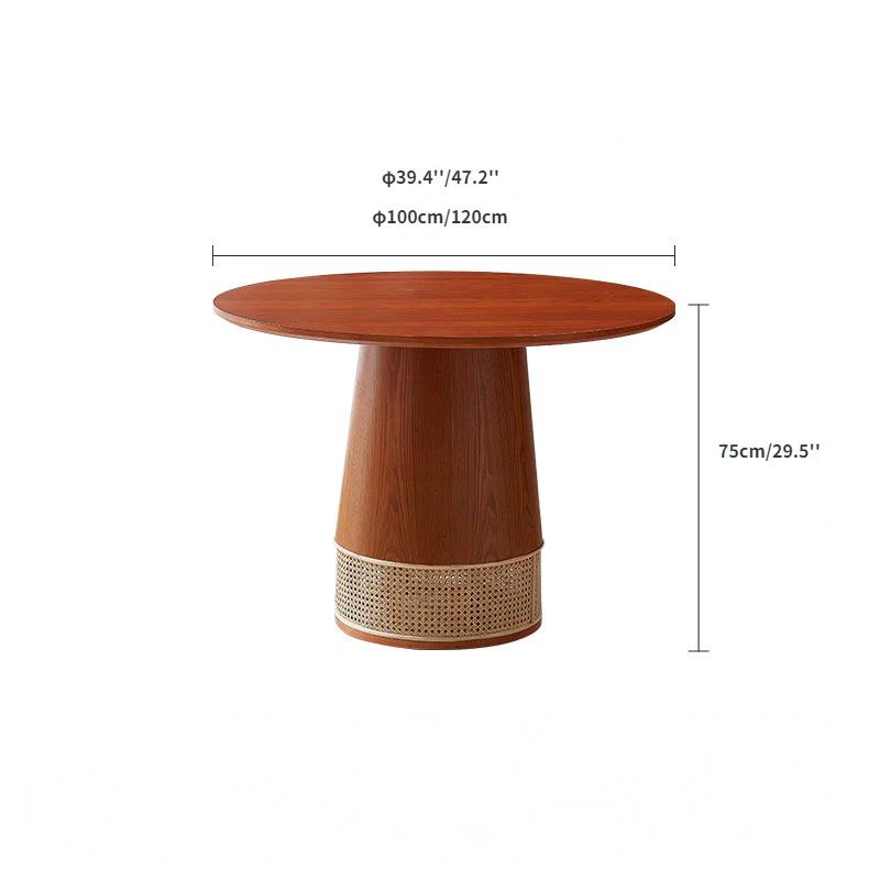 Ash Wood Dining Table