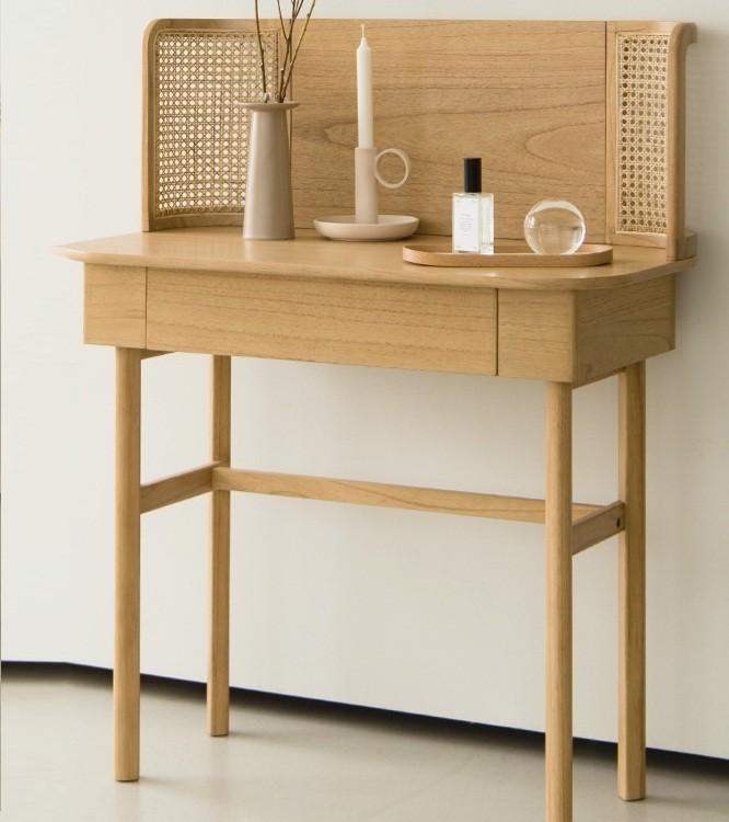 Rustic Solid Wood Vanity Table / Dresser