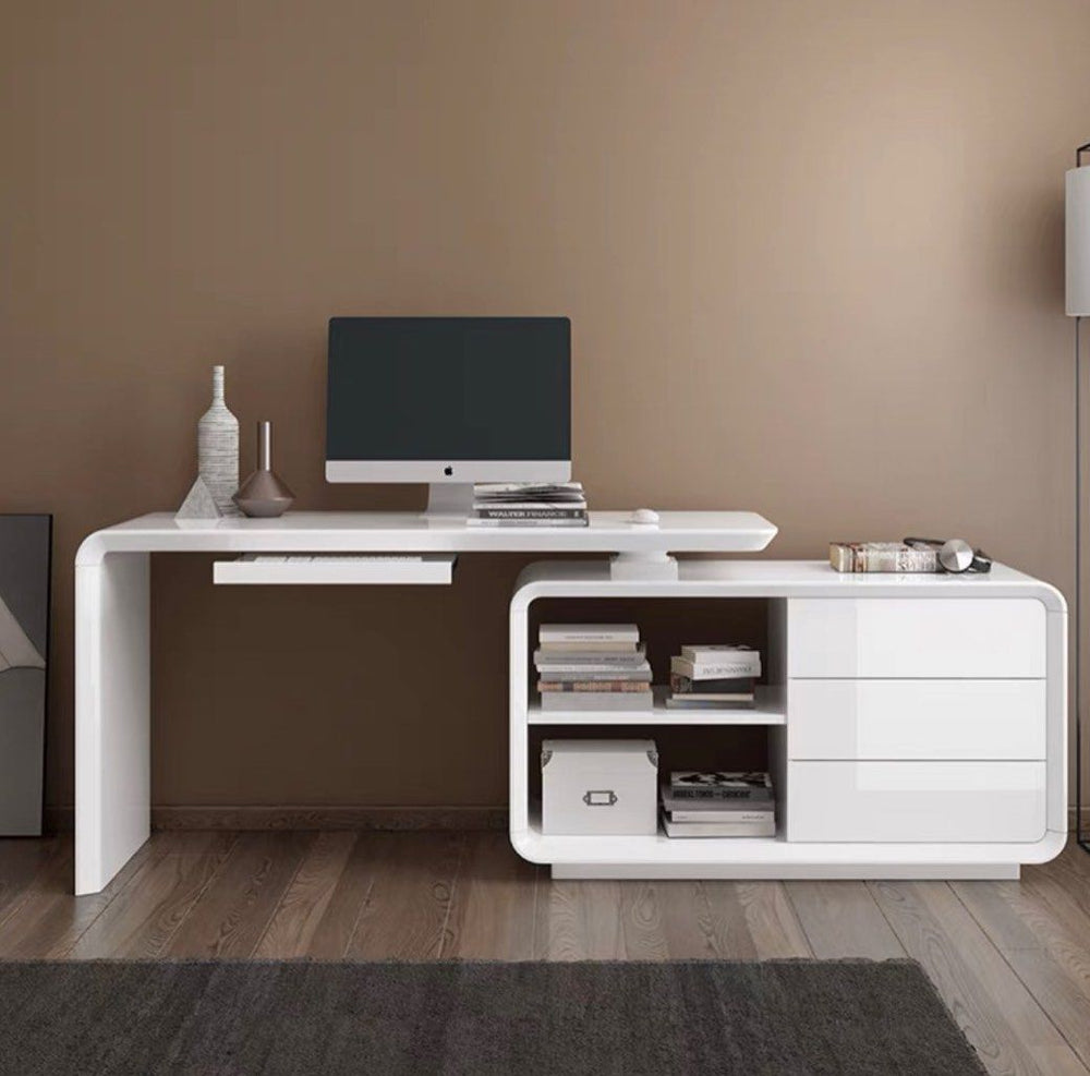 Modern Rotatable Work Desk