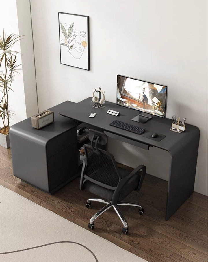 Modern Rotatable Work Desk