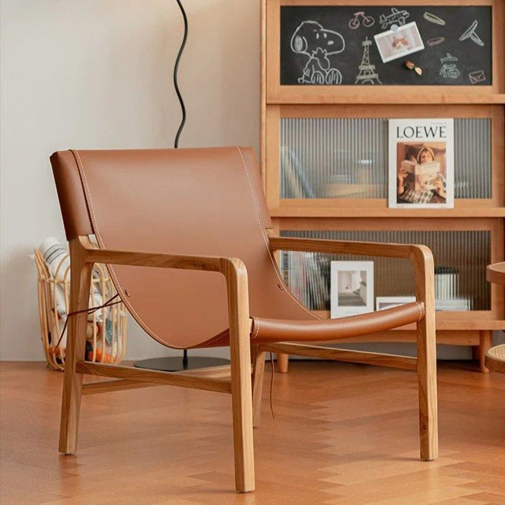 Faux Leather Single Armchair