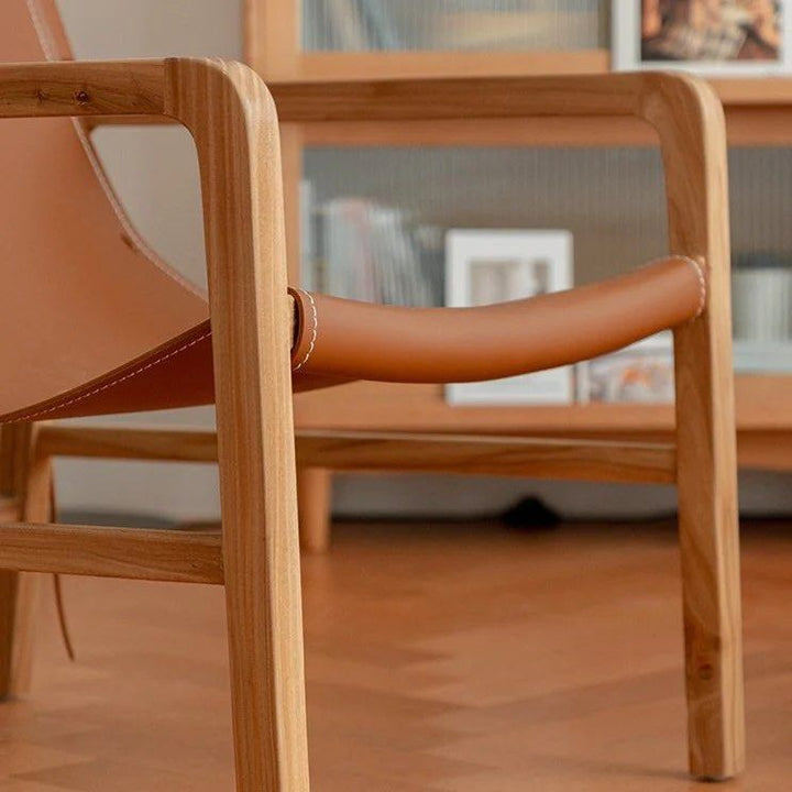 Faux Leather Single Armchair