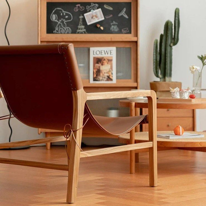 Faux Leather Single Armchair