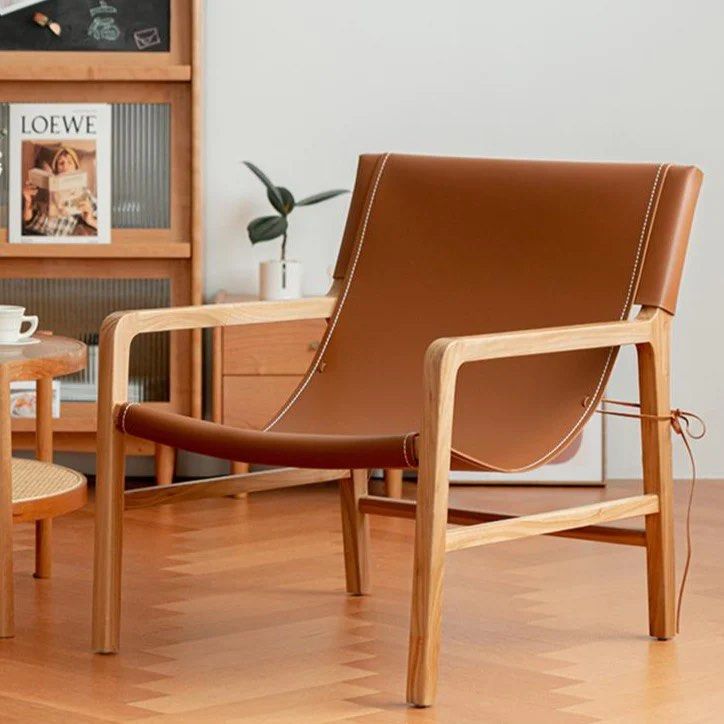 Faux Leather Single Armchair