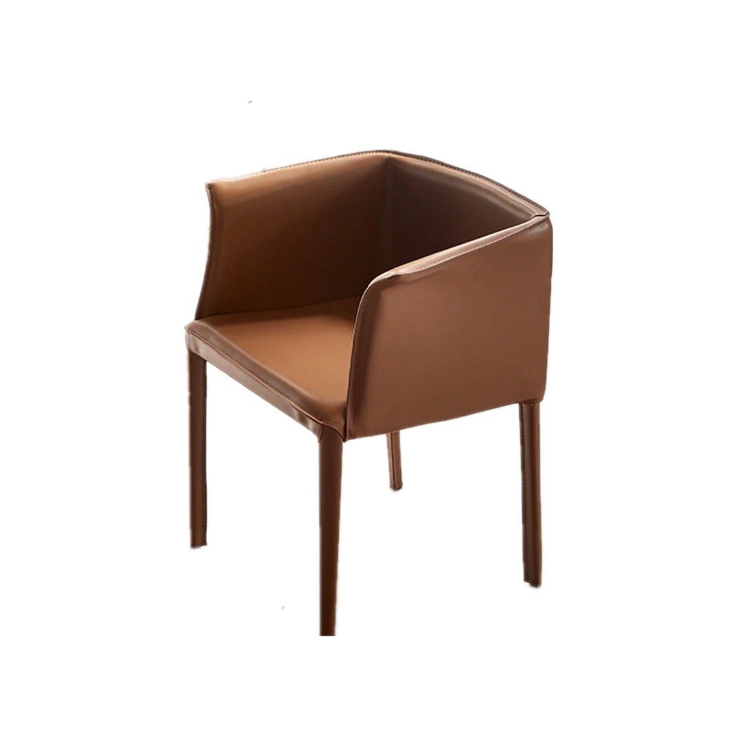 Faux Leather Armchair (Set of 2)