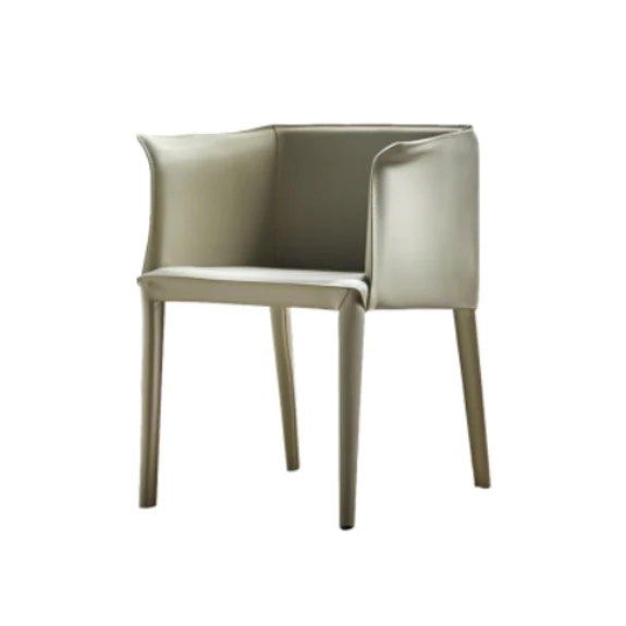 Faux Leather Armchair (Set of 2)