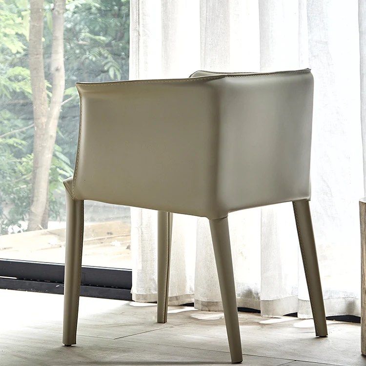 Faux Leather Armchair (Set of 2)